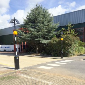Solar Power Belisha Beacon